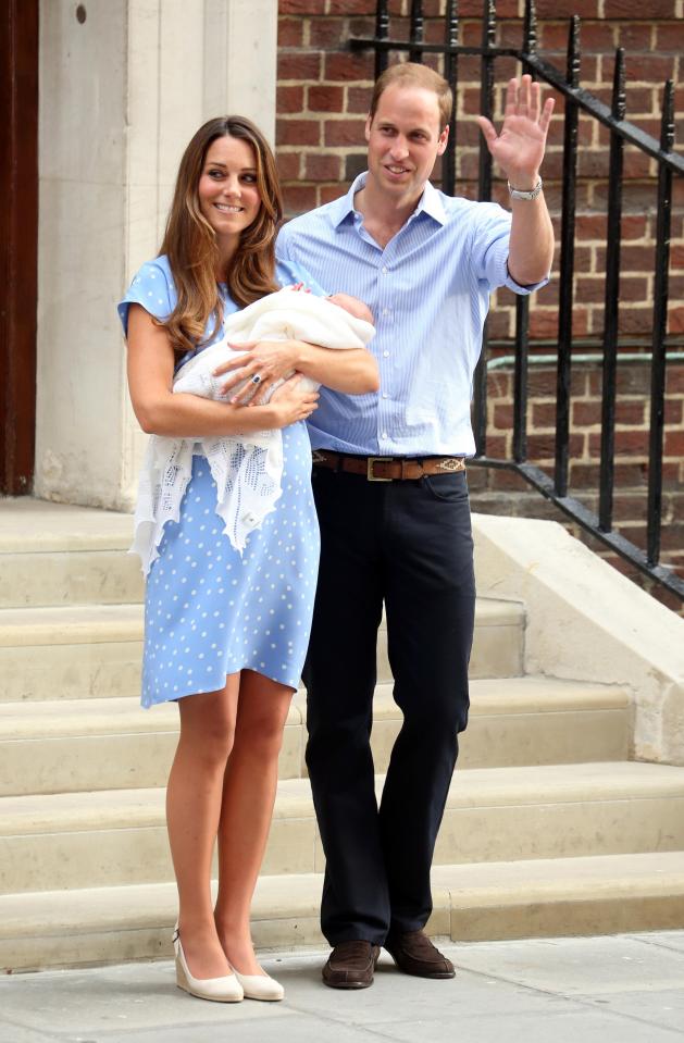  Kate pulled off another display of radiance after giving birth to George in 2013