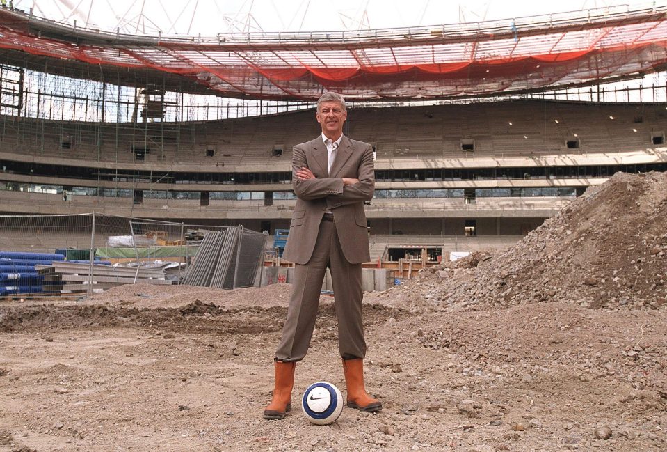  Wenger's DNA is ingrained in every brick of the Emirates Stadium