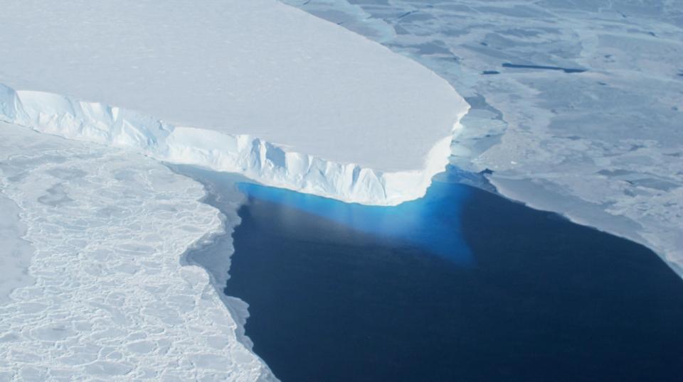  The Thwaites Glacier is ­losing 50bn tonnes of ice a year