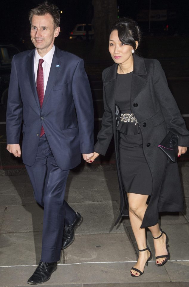  Jeremy Hunt and his wife Lucia met in 2008