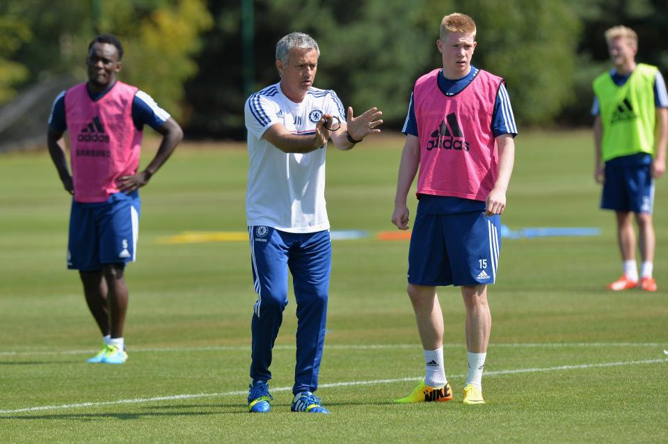  Kevin De Bruyne says he spoke to Mourinho just twice during their six months together at Chelsea