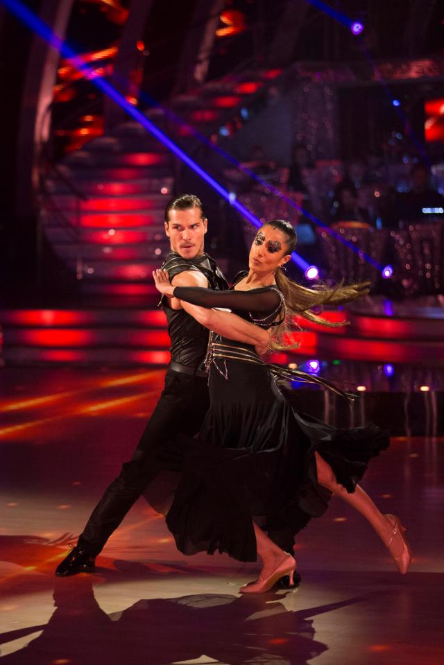  Gleb Savchenko and Anita Rain lost out in a plane in Strictly Come Dancing final