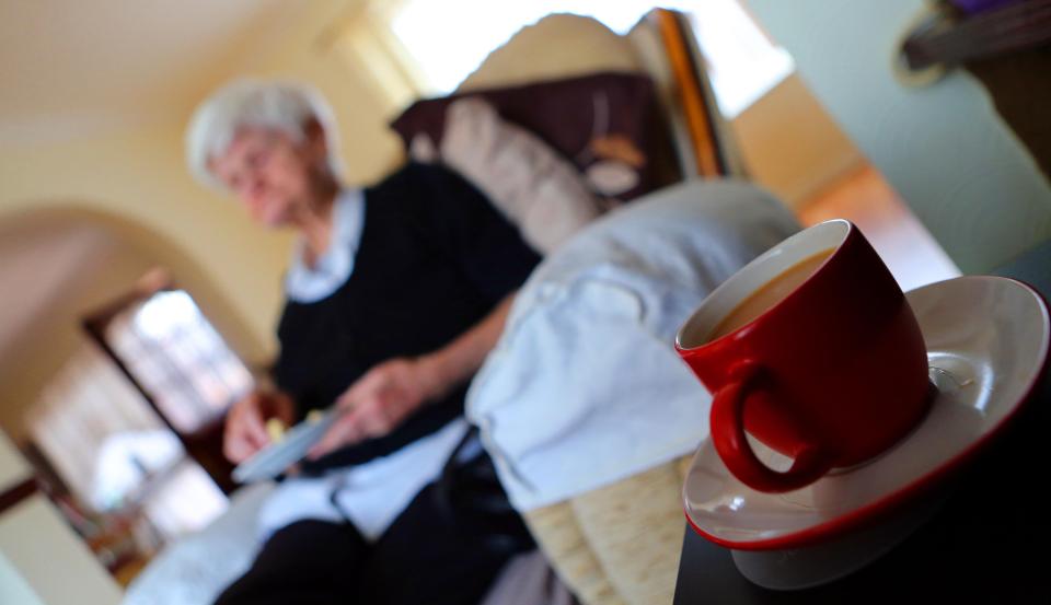  Housebound Doreen Shufflebotham, not pictured, had not been moved for up to twelve months while suffering from ill health