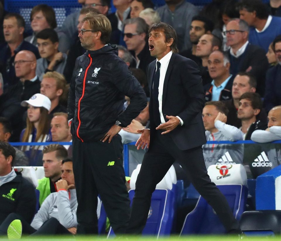  Conte's Chelsea could be out of the running for a Champions League spot by the time they face Liverpool