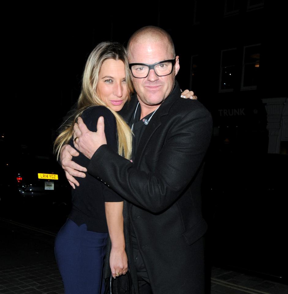  Pals say TV chef Heston Blumenthal and his girlfriend Stephanie Gouveia's relationship is on the rocks