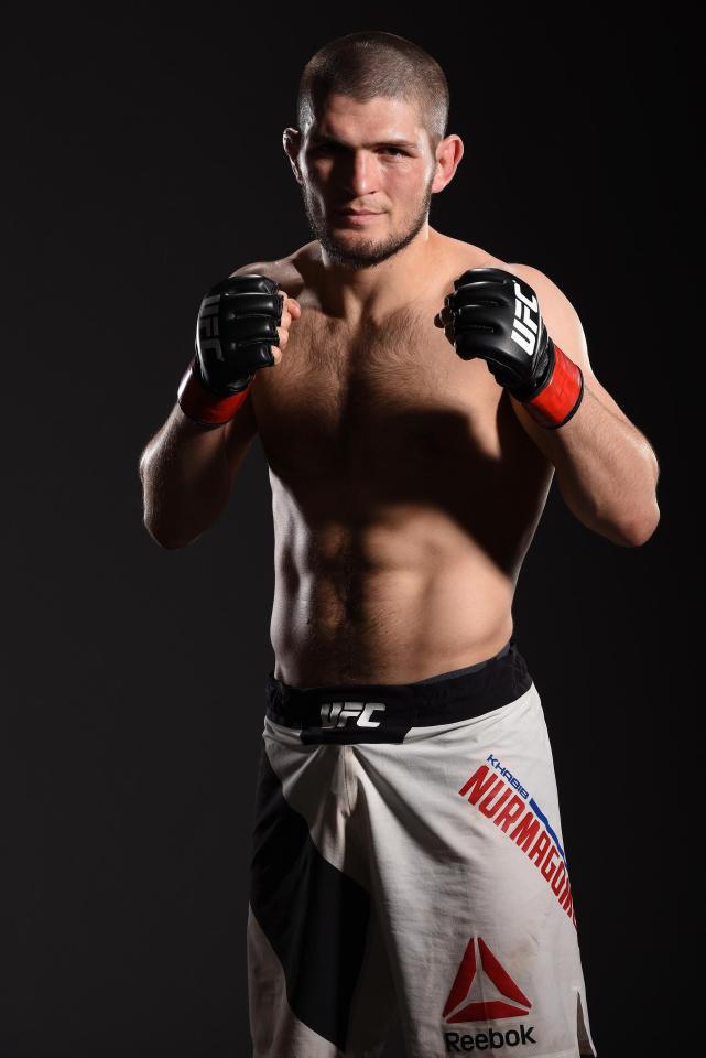  Khabib Nurmagomedov was due to fight Ferguson in Brooklyn