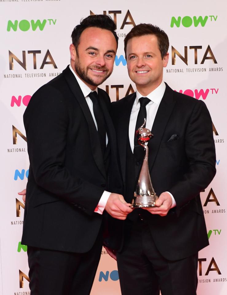  Dec has had Ant by his side on TV for 29 years