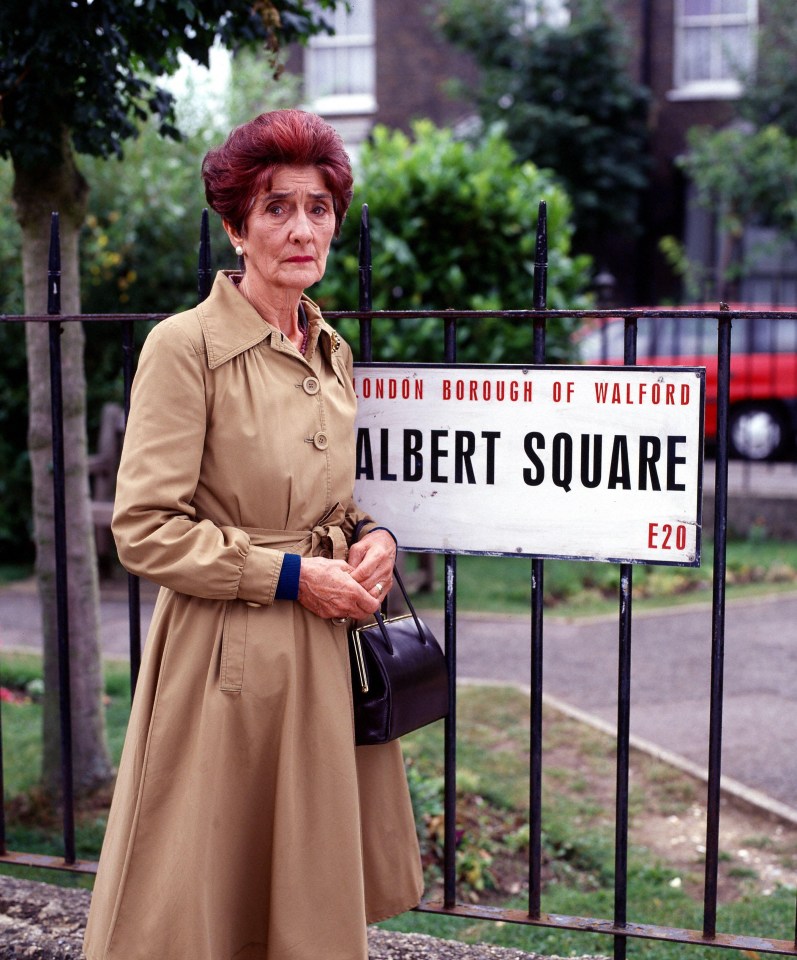 EastEnders star June Brown signed a new contract with the soap last April