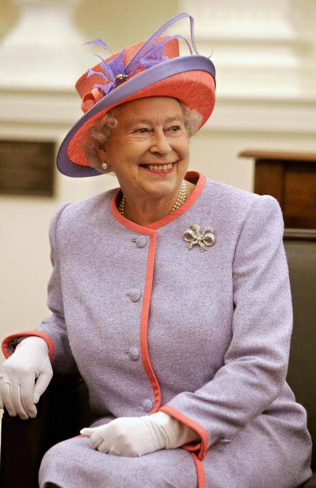  The Queen often wears clothes to prevent spreading germs from person to person