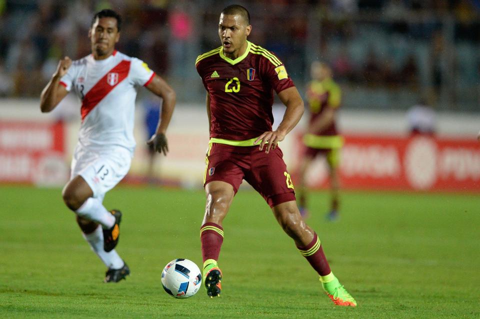  Rondon, 28, has scored 19 goals in 66 internationals for Venezuela