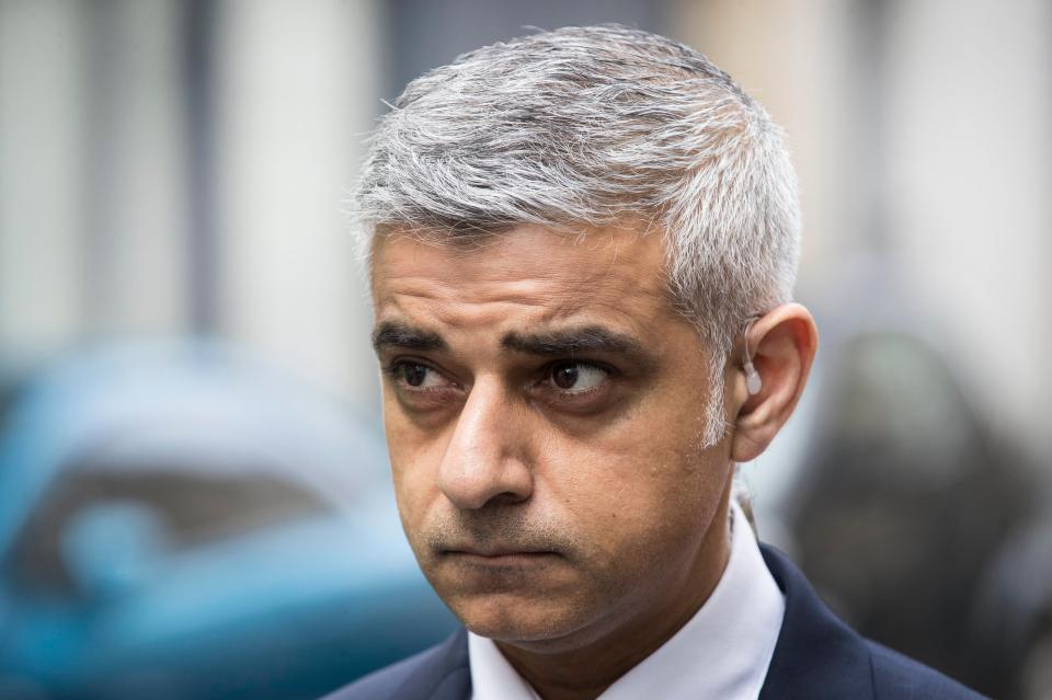  Mayor of London Sadiq Khan hasn't done enough to deter criminals, Mr Bailey said