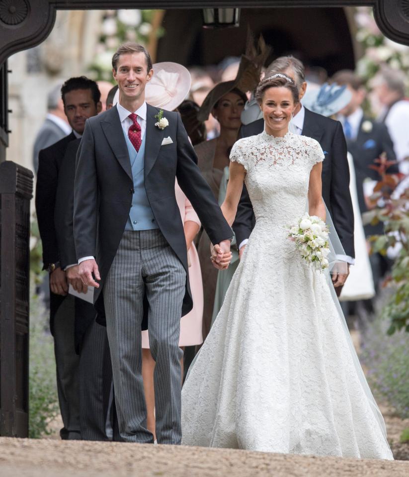  Pippa Middleton married financier James Matthews last May