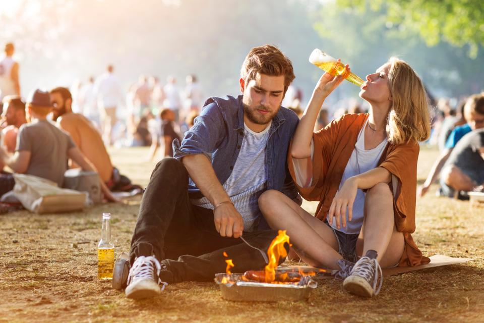  Disposable BBQs are for one-day use only, and can be chucked in the bin once the cooking's finished