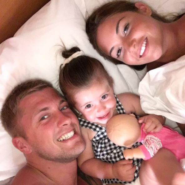 The couple are parents to daughter Ella, three