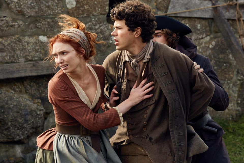 Eleanor dated Poldark co-star Harry Richardson 