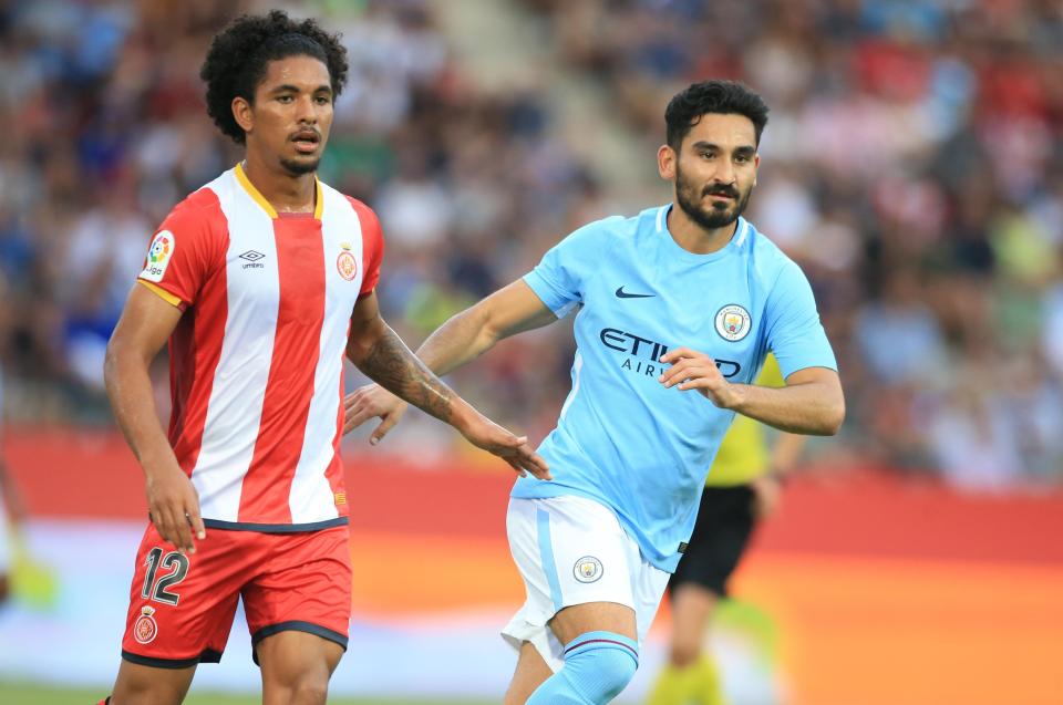  City signed Douglas Luiz before sending him on loan to Girona for the season