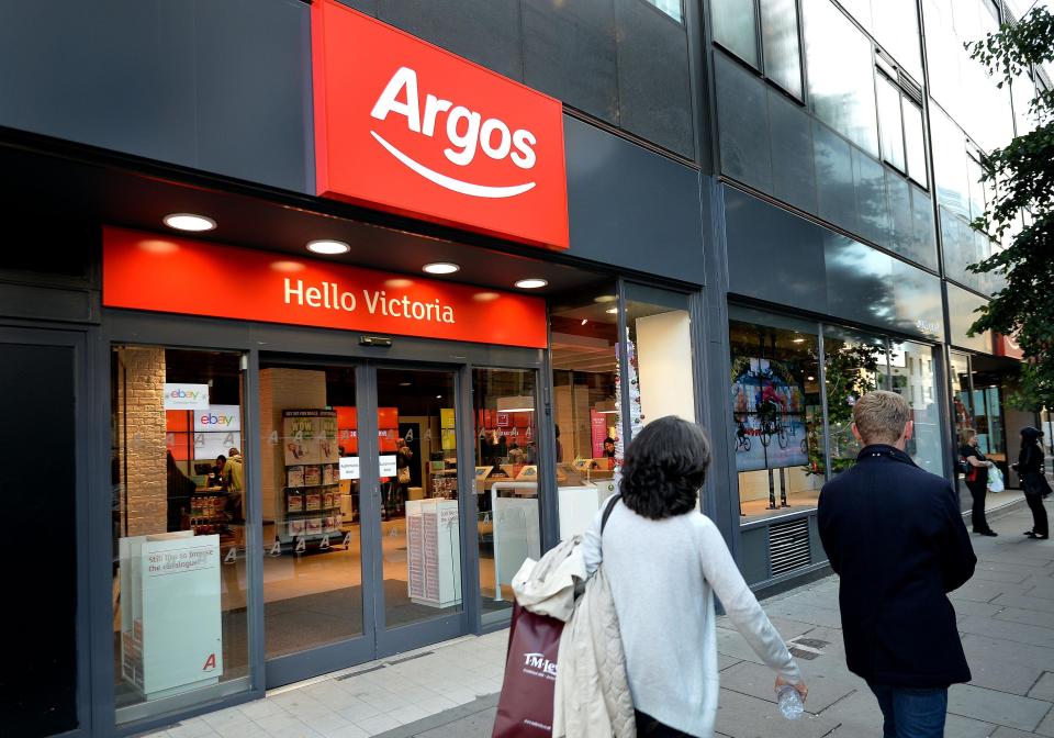  Argos believes there is a risk of the product causing electrical shocks and burns