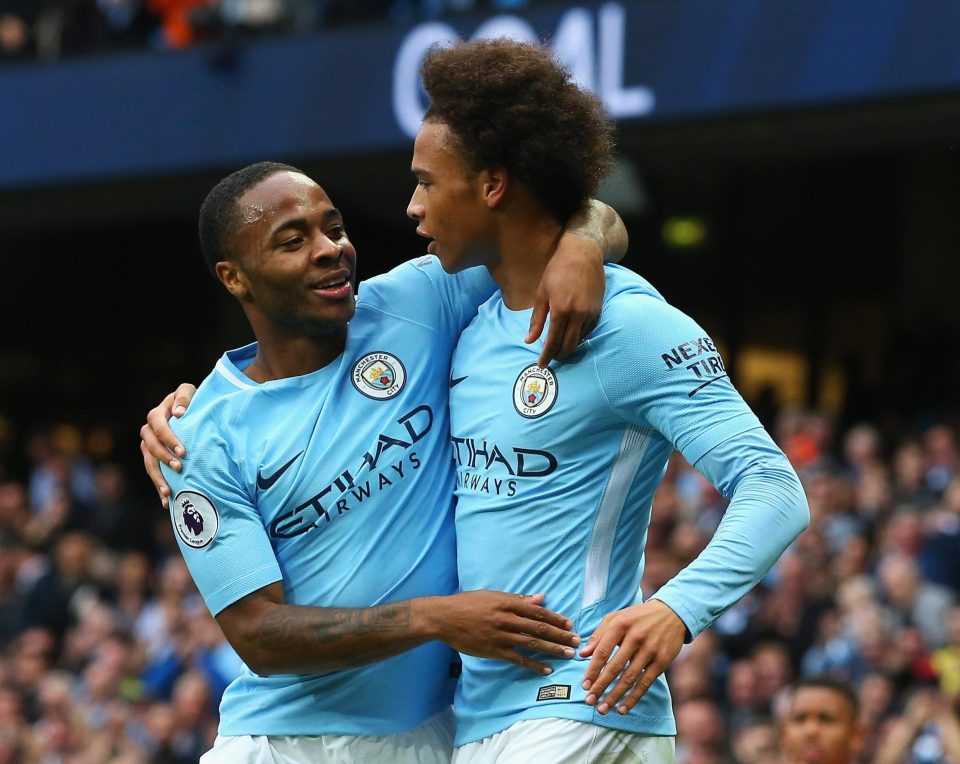  Raheem, Sterling and Leroy Sane will probably be favourites to be named PFA Young Player of the Year