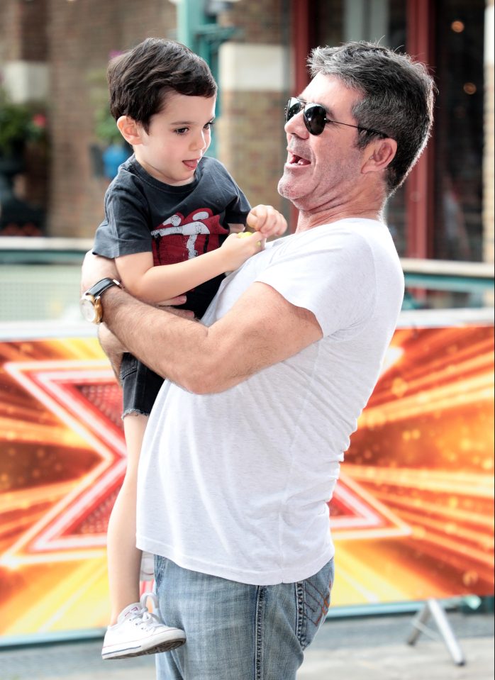  Simon has revealed his plans for how his son will take over the music empire