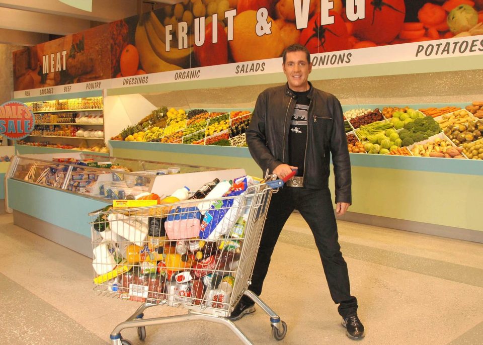  His big break came when he hosted the cult hit Supermarket Sweep on ITV in 1993