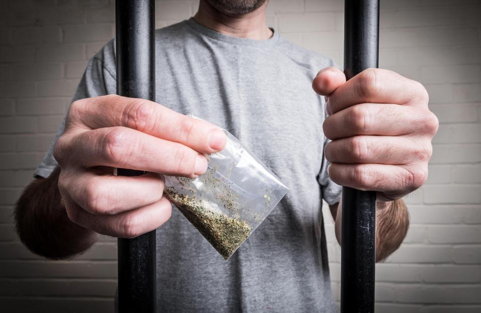  Prison drug finds were up 23 per cent to 13,119 in 2017, and one in five lags tested for illegal substances proved positive