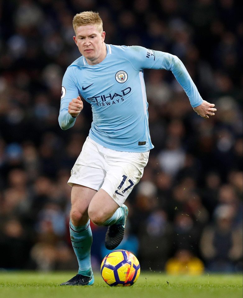  De Bruyne has provided seven Prem goals and 15 assists this season