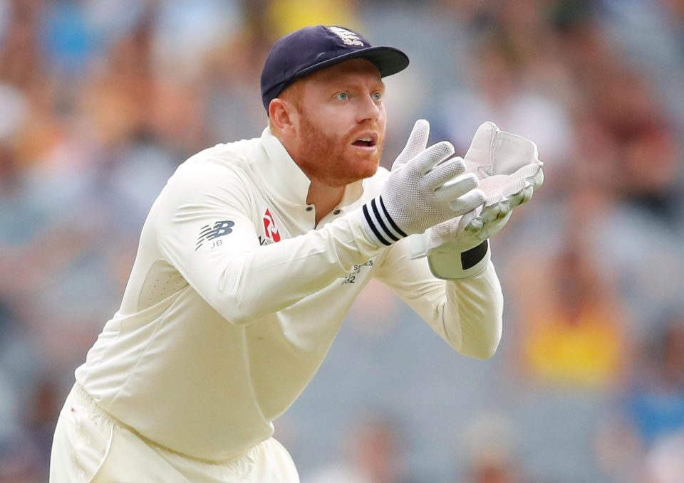  Catch... Jonny Bairstow hopes he bowled Eleanor over