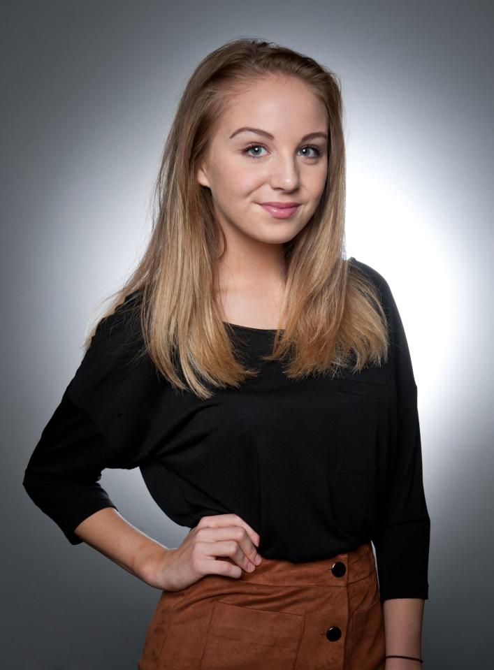 Eden-Taylor Draper who plays Belle in Emmerdale