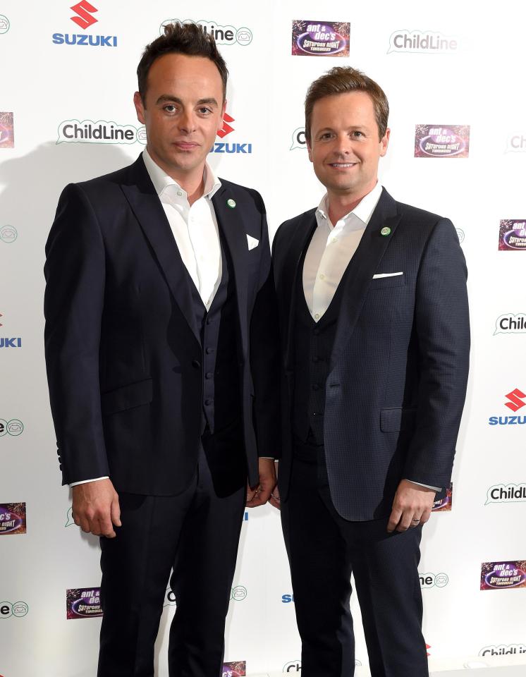  Ant and Dec have been nominated for two Bafta TV awards