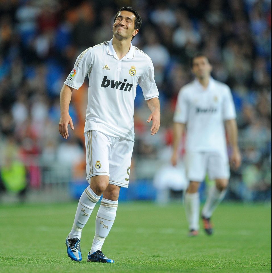  Nuri Sahin played just ten times for Real Madrid