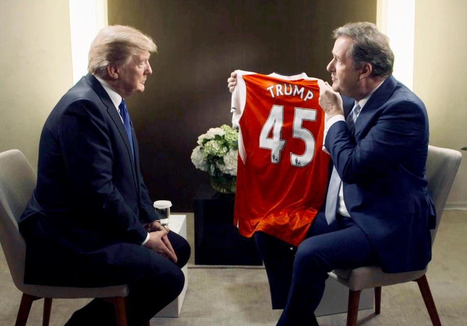  Piers Morgan's interview with Trump was branded a 'love-in' by viewers