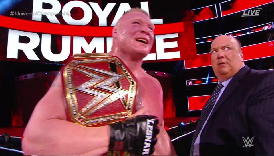  Brock Lesnar has destroyed all before him since his return to WWE in 2012