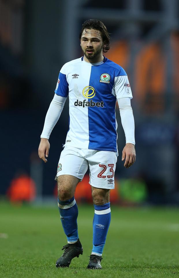  Bradley plays for Blackburn Rovers