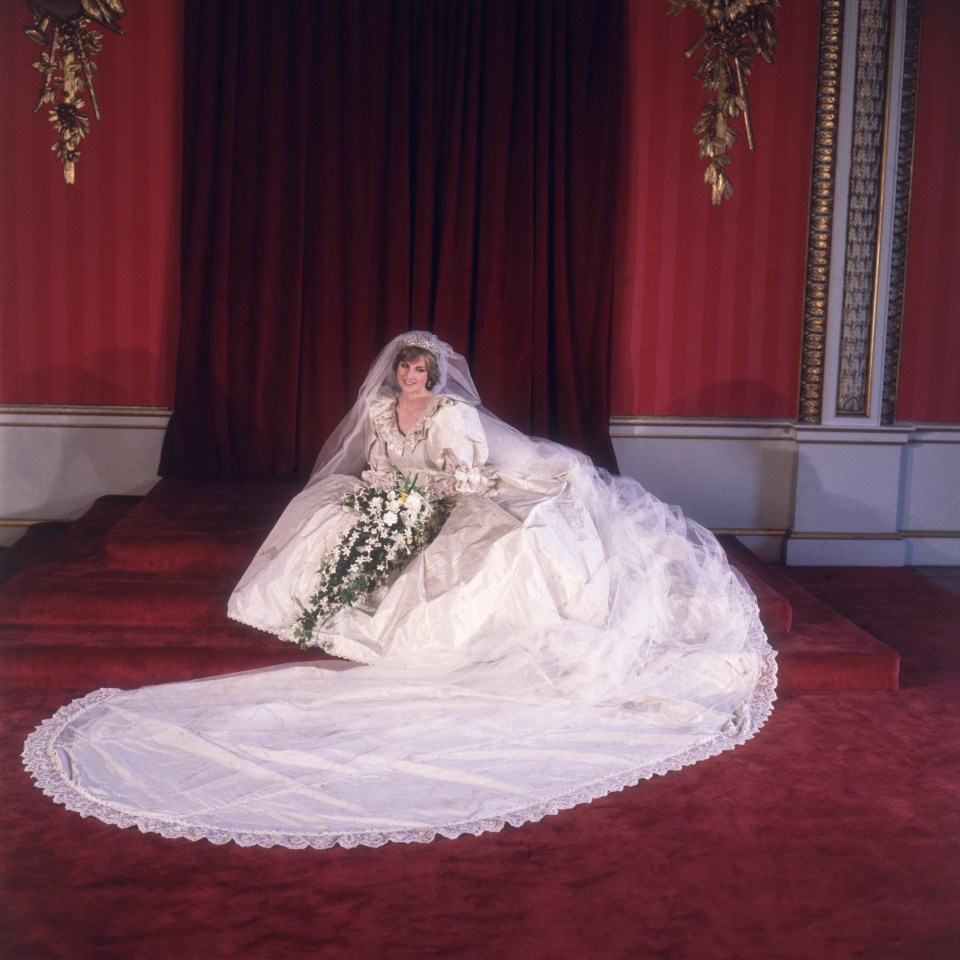 She designed Princess Diana’s iconic wedding dress