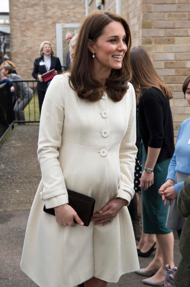  The Duchess of Cambridge is set to give birth to her third child this month