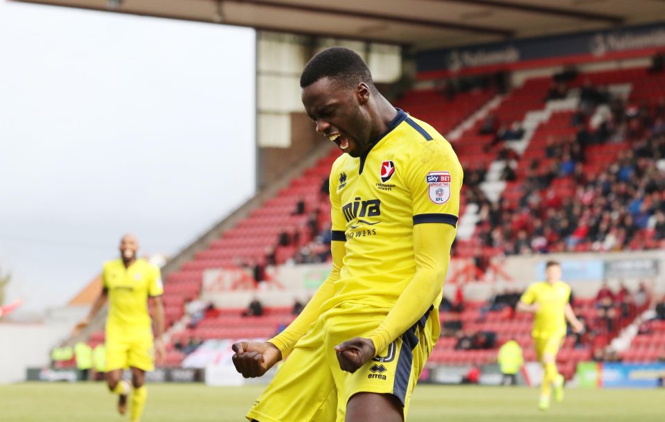  Mo Eisa, 23, has been in blistering from for Cheltenham this season