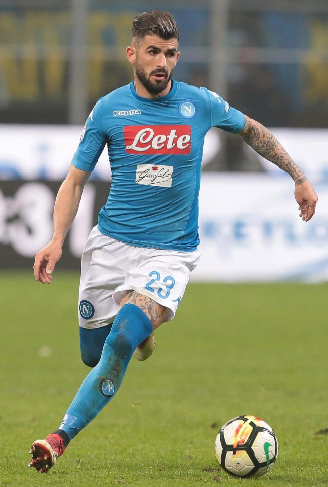  Elseid Hysaj is reportedly being chased by three Premier League clubs with Chelsea leading the race