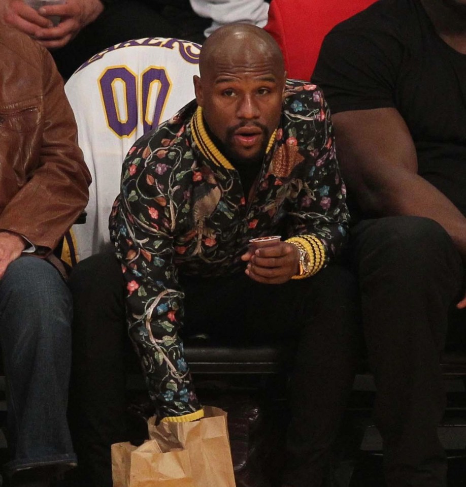 The victim was reportedly a bodyguard for Floyd Mayweather, pictured