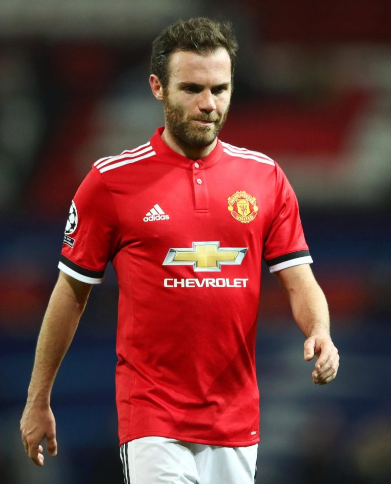  Juan Mata could be on his way out of Manchester United