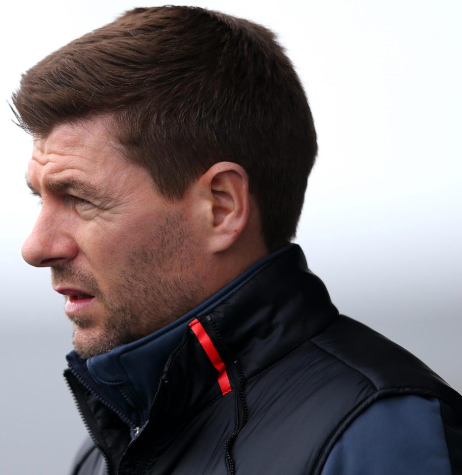  Gerrard has been quizzed by Rangers over the question of free transfers