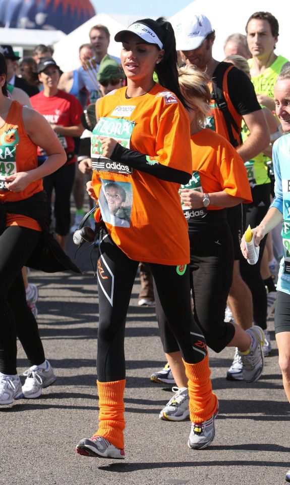  Katie first ran the marathon in 2009