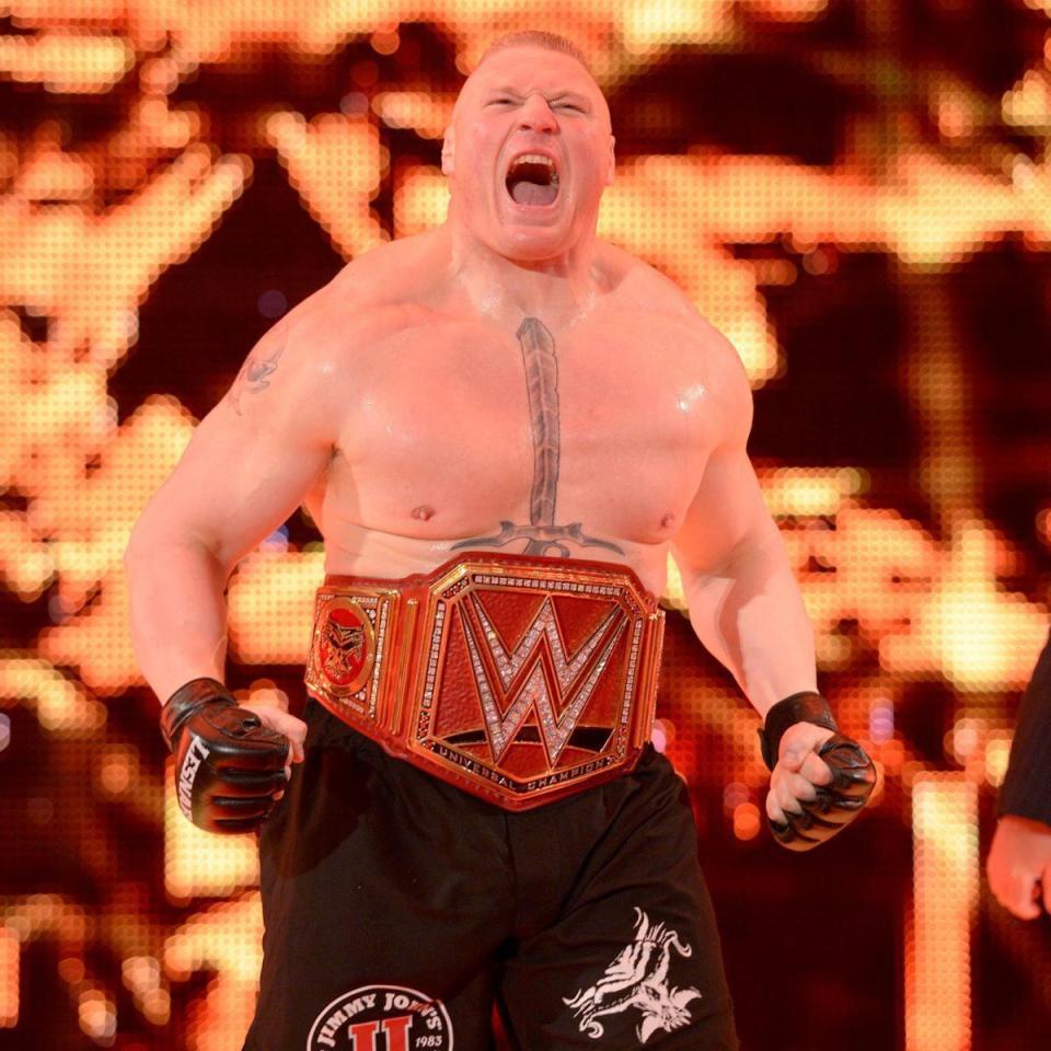  Rumours are rife that he will fight Brock Lesnar at SummerSlam in August