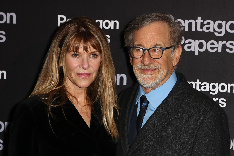 Spielberg has three biological and two adopted children with wife Kate