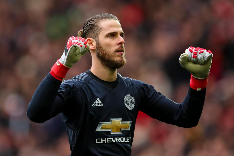  David De Gea has been in superb form for Manchester United this term