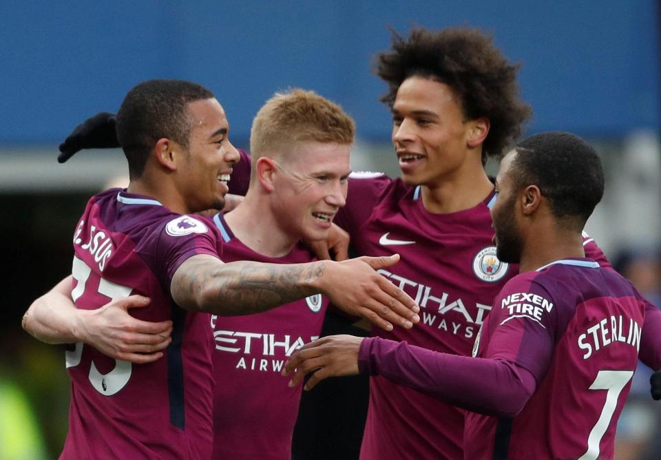  Belgian playmaker De Bruyne now appears a lot happier at Manchester City