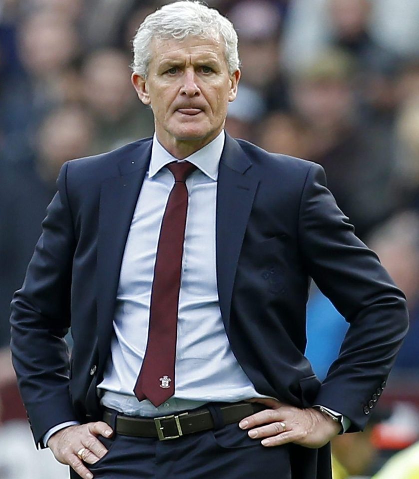  Now Mark Hughes has the unenviable job of trying to keep the Saints up