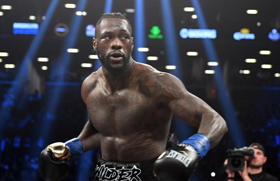  Deontay Wilder has been called out by Dillian Whyte over his chilling comments about killing a man in the ring