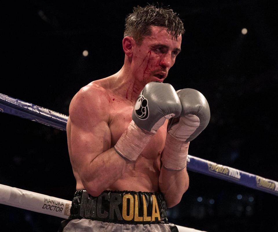  Anthony Crolla needed ten stitches after a brutal encounter in Cardiff