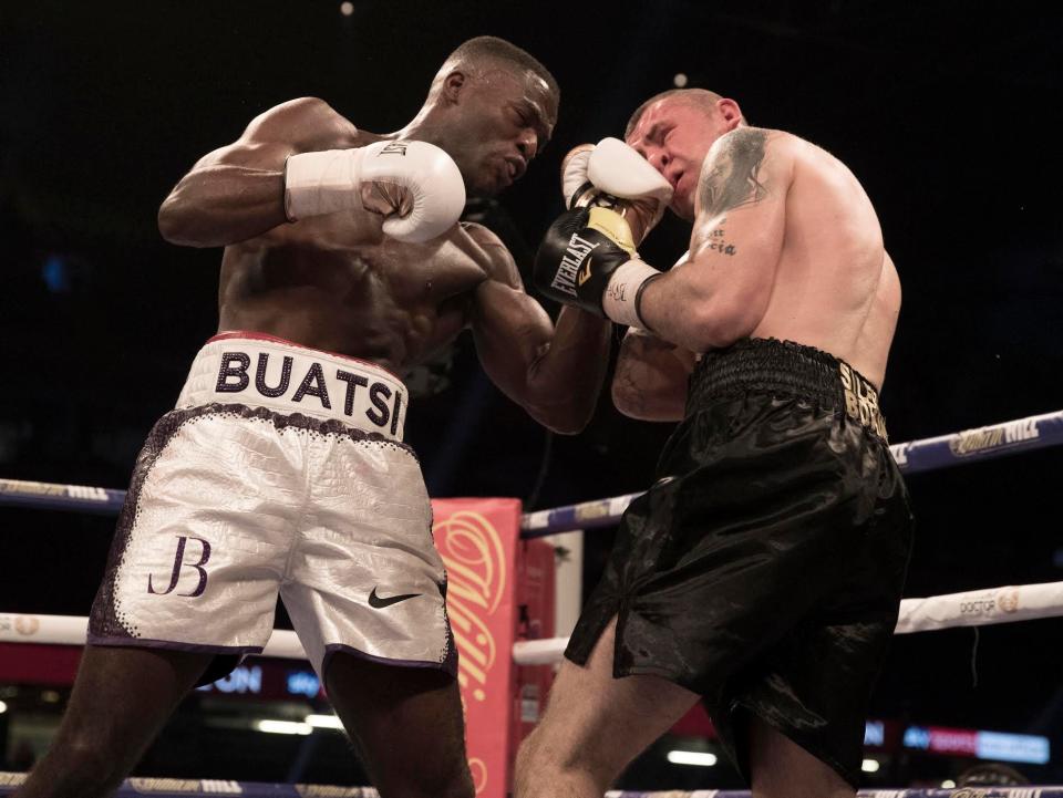  Joshua Buatsi was too much to handle for Bartolmiej Grafka at The Principality Stadium