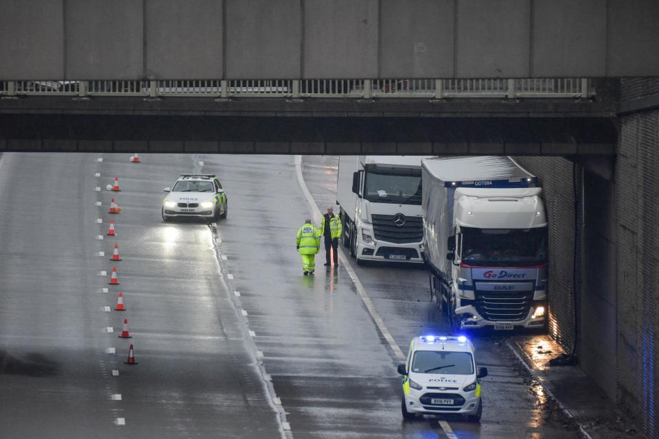  A 61-year-old man died in a lorry crash near Birmingham on Bank Holiday Monday morning